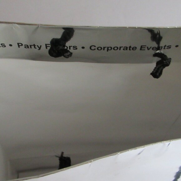 Dylan’s Candy Bar SIlver Multicolor Logo Gift Shopping Bag EMPTY 10" x 8" x 4" - Picture 5 of 12